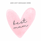 Best Mum Mug – original flat artwork
