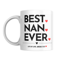Best Nan Ever Mug – front view