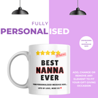 Best Nanna Ever Mug – personalisation information