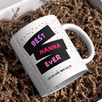 Best Nanna Ever Mug – gift presentation on paper packing