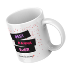 Best Nanna Ever Mug – angled view