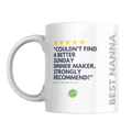 Best Nanna Sunday Dinner Mug – front view
