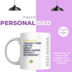 Best Nanna Sunday Dinner Mug – personalisation information