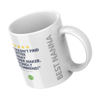 Best Nanna Sunday Dinner Mug – angled view