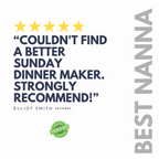Best Nanna Sunday Dinner Mug – original flat artwork