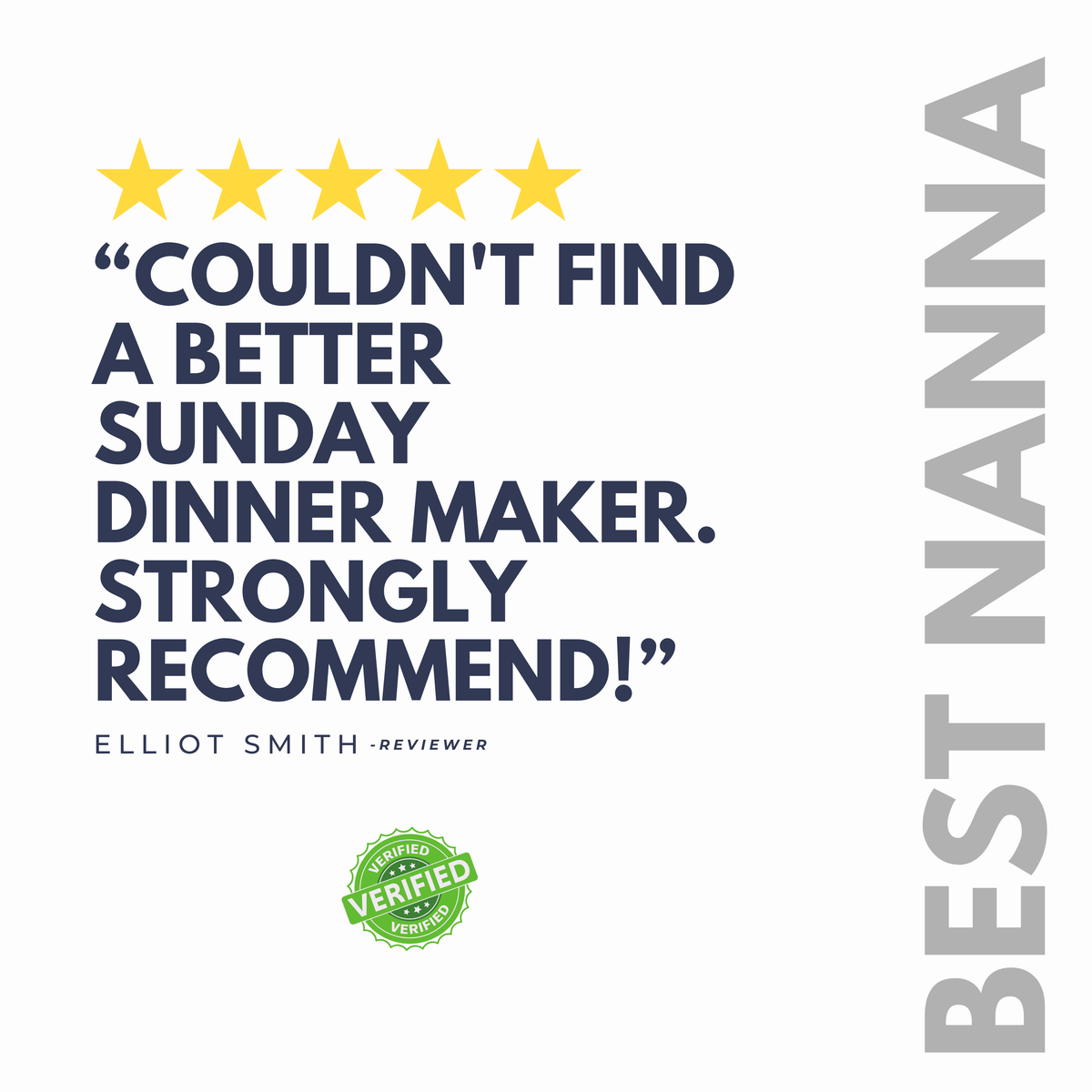 Best Nanna Sunday Dinner Mug – original flat artwork