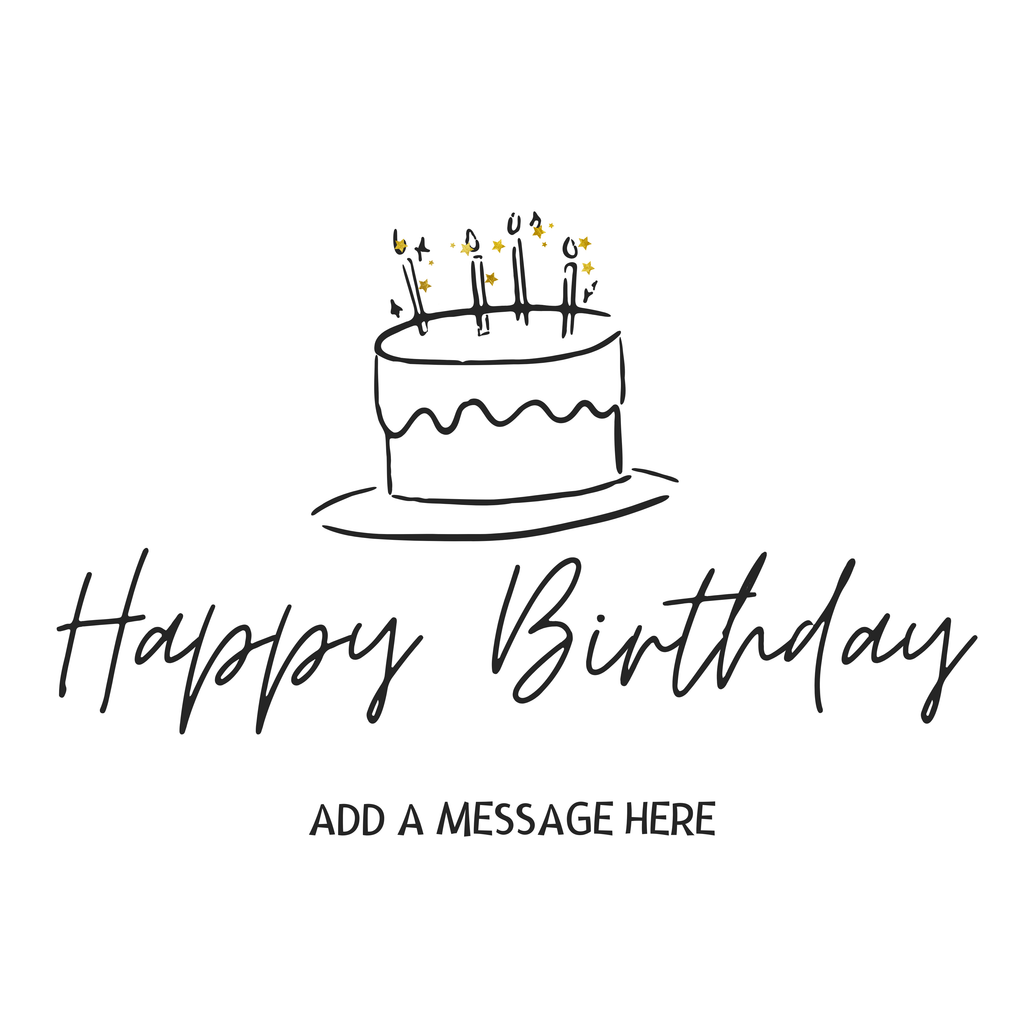 Birthday Cake Mug – original flat artwork