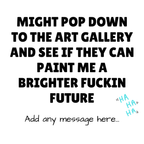 Brighter Future Art Gallery Mug – original flat artwork