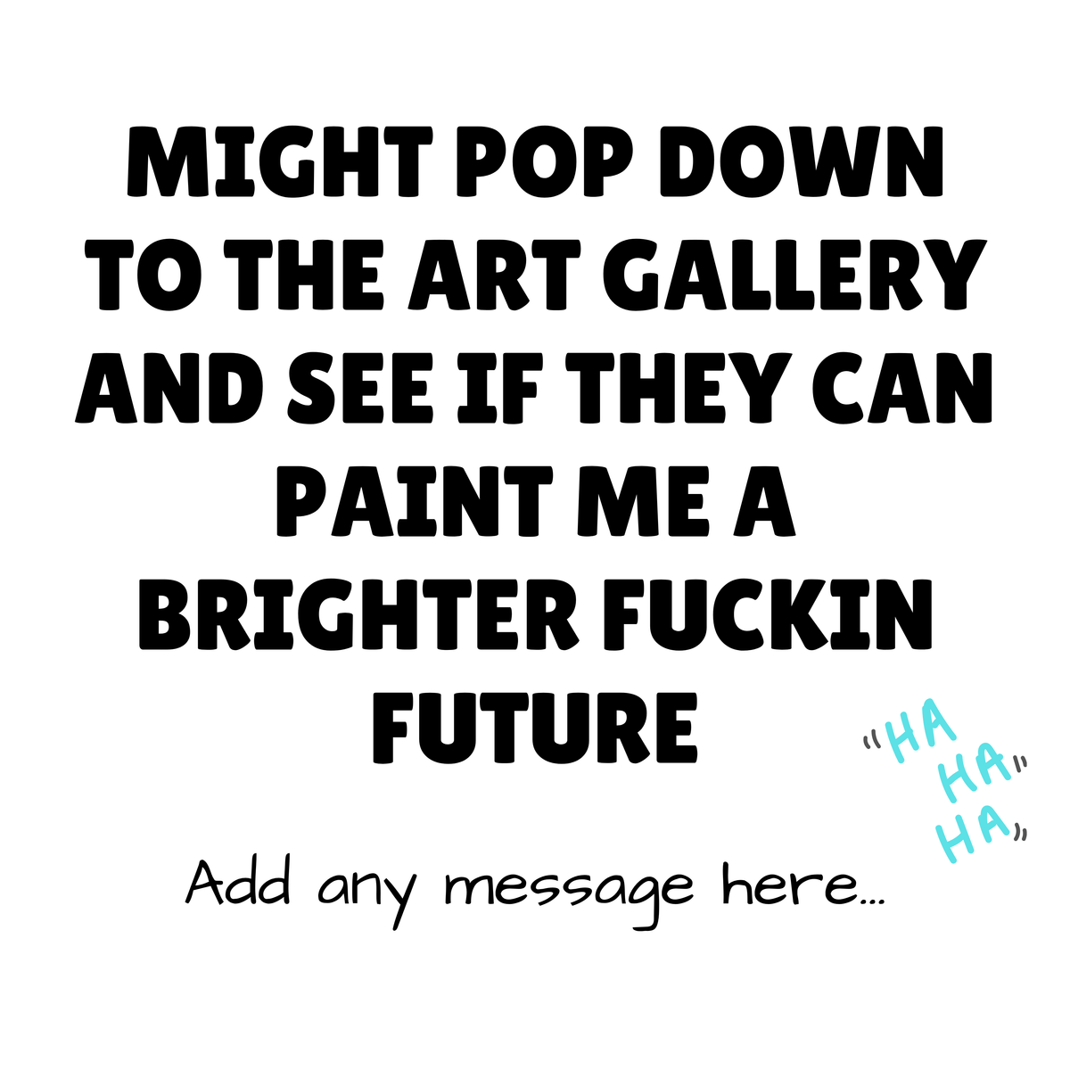 Brighter Future Art Gallery Mug – original flat artwork