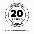 Celebrating Years Together Anniversary Mug – original flat artwork