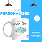 Clever Clogs Mug – personalisation information