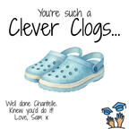 Clever Clogs Mug – original flat artwork