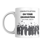 Congratulations on Your Graduation Mug – front view