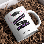 Congratulations You’ve Graduated Mug – gift presentation on paper packing