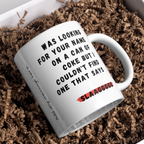 Couldn’t Find Your Name on a Coke Can Mug – gift presentation on paper packing