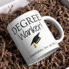 Degree Wanker Mug – gift presentation on paper packing