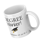 Degree Wanker Mug – angled view