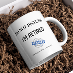 Do Not Disturb Retired Stamp Mug – gift presentation on paper packing