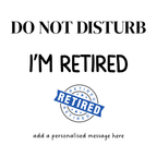 Do Not Disturb Retired Stamp Mug – original flat artwork