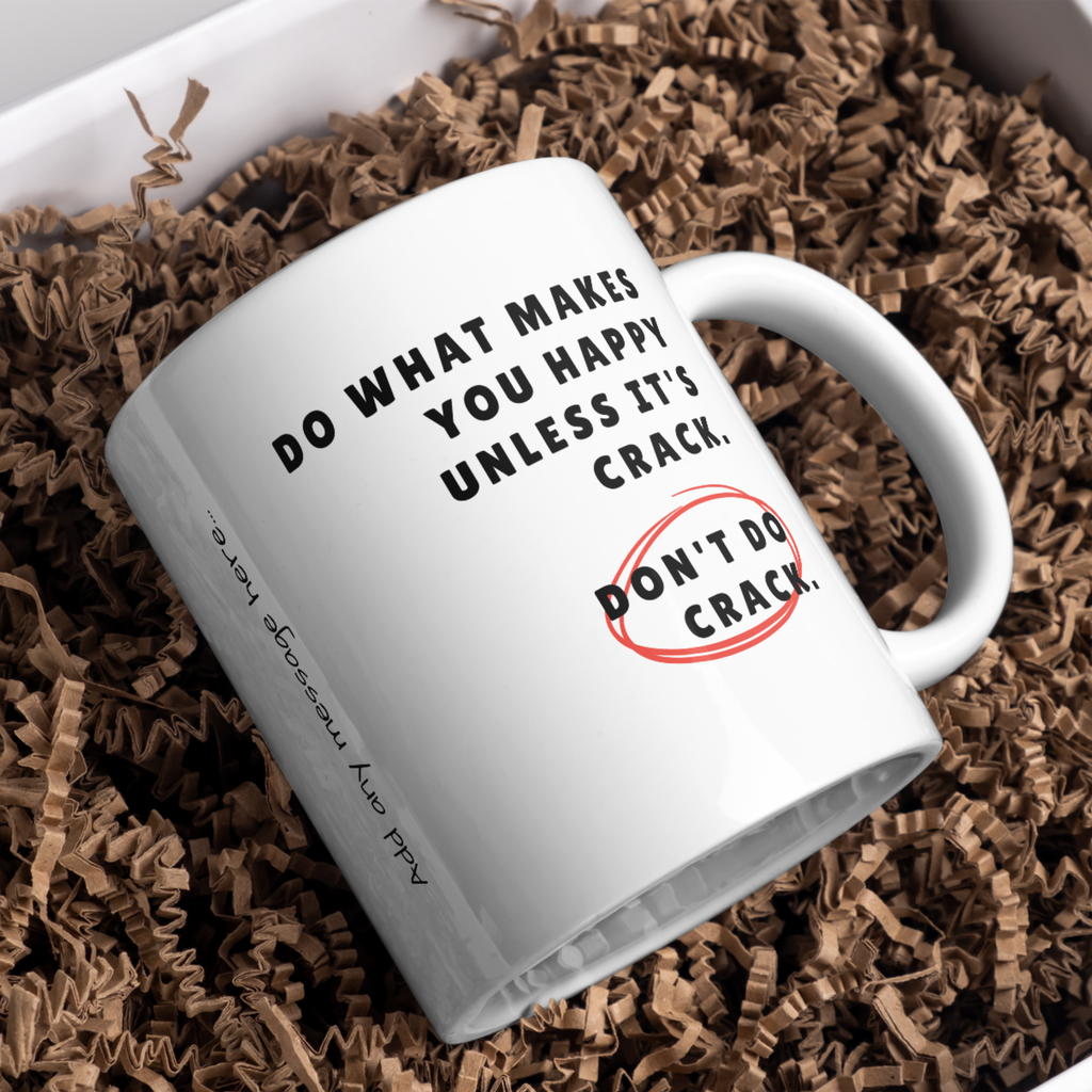 Do What Makes You Happy Mug – gift presentation on paper packing