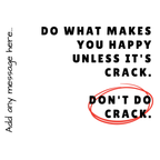 Do What Makes You Happy Mug – original flat artwork