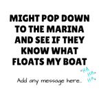 Floats My Boat Marina Mug – original flat artwork