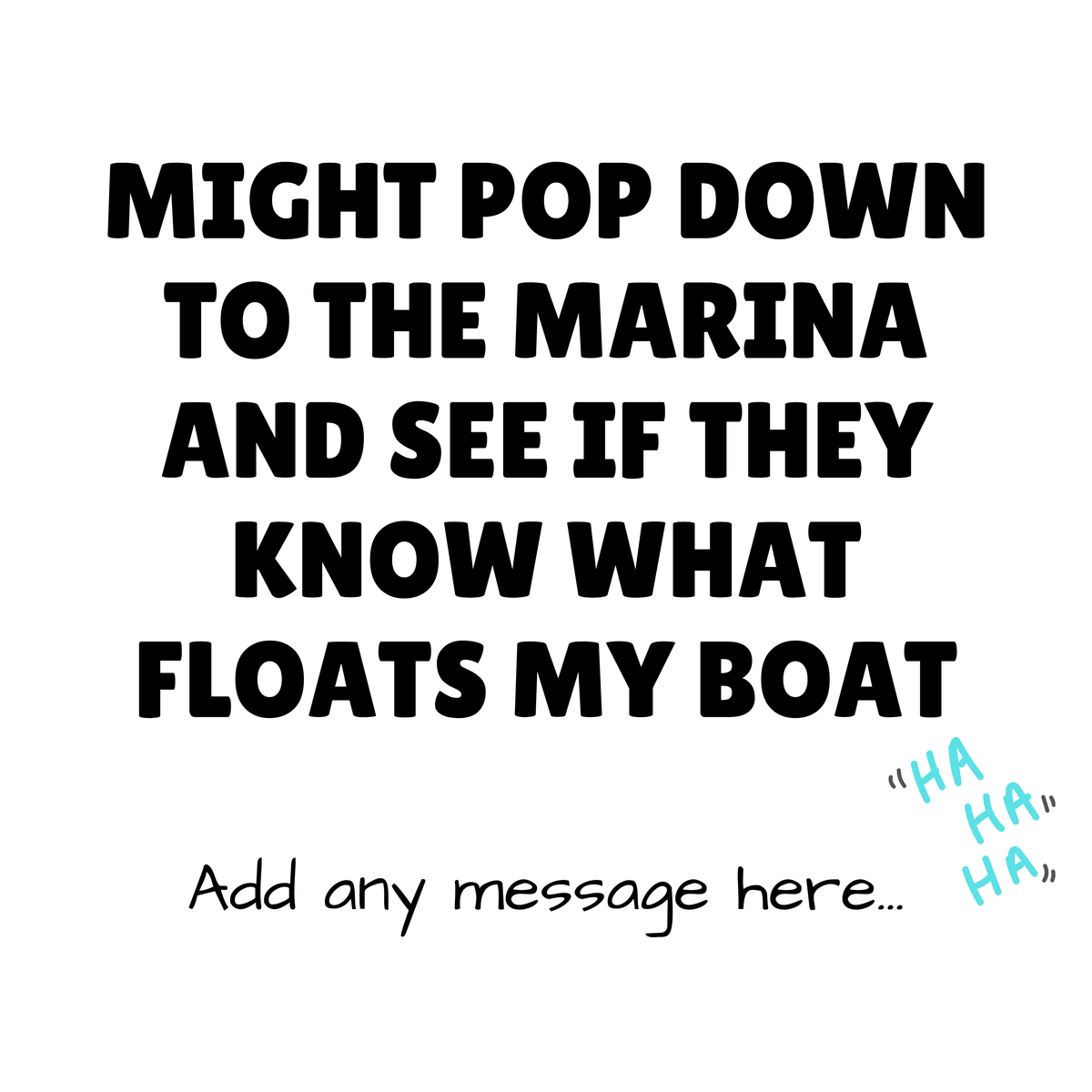 Floats My Boat Marina Mug – original flat artwork