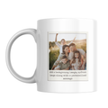 Framed Photo Mug – front view with example photos