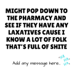 Full of Shite Pharmacy Mug – original flat artwork