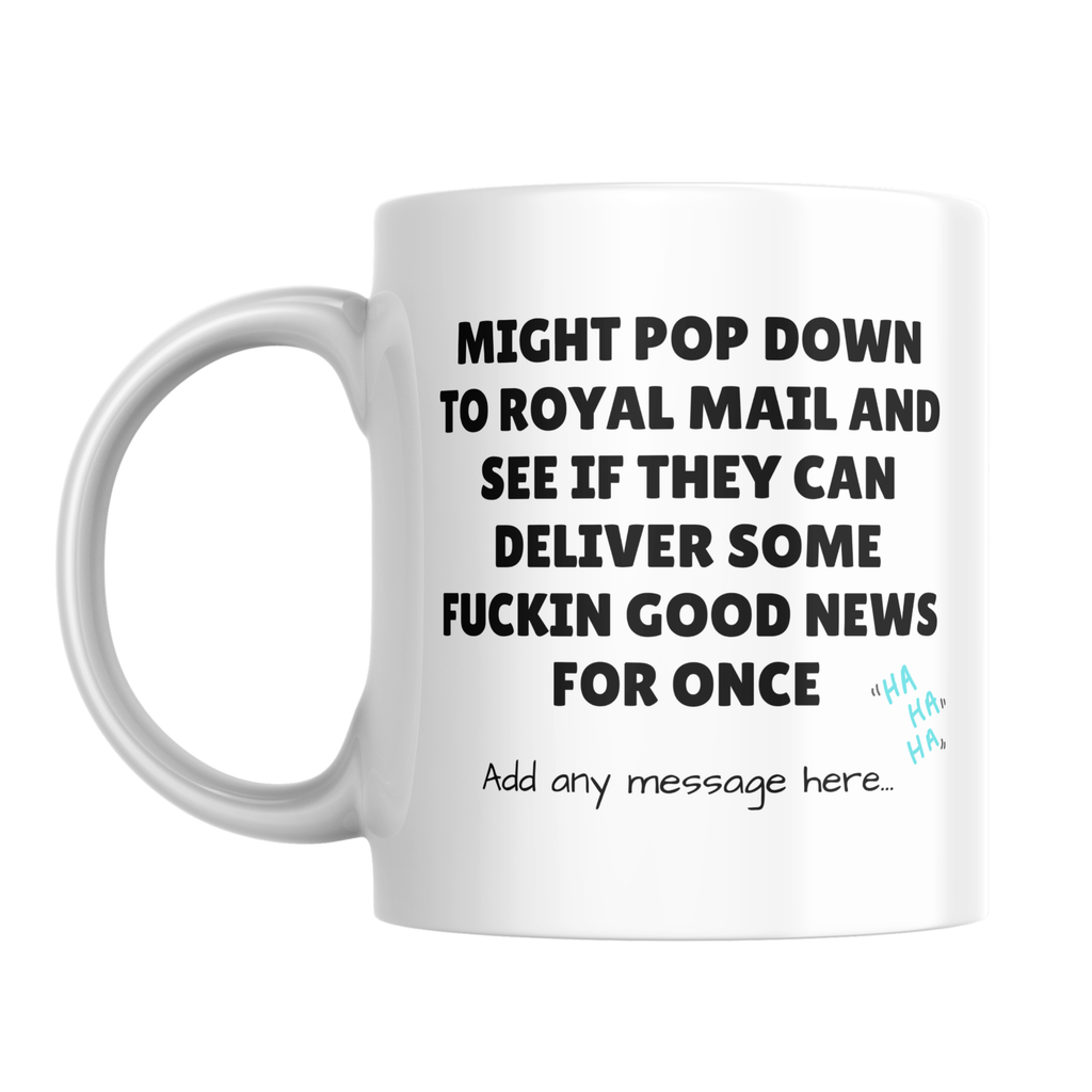 Good News Royal Mail Mug – front view