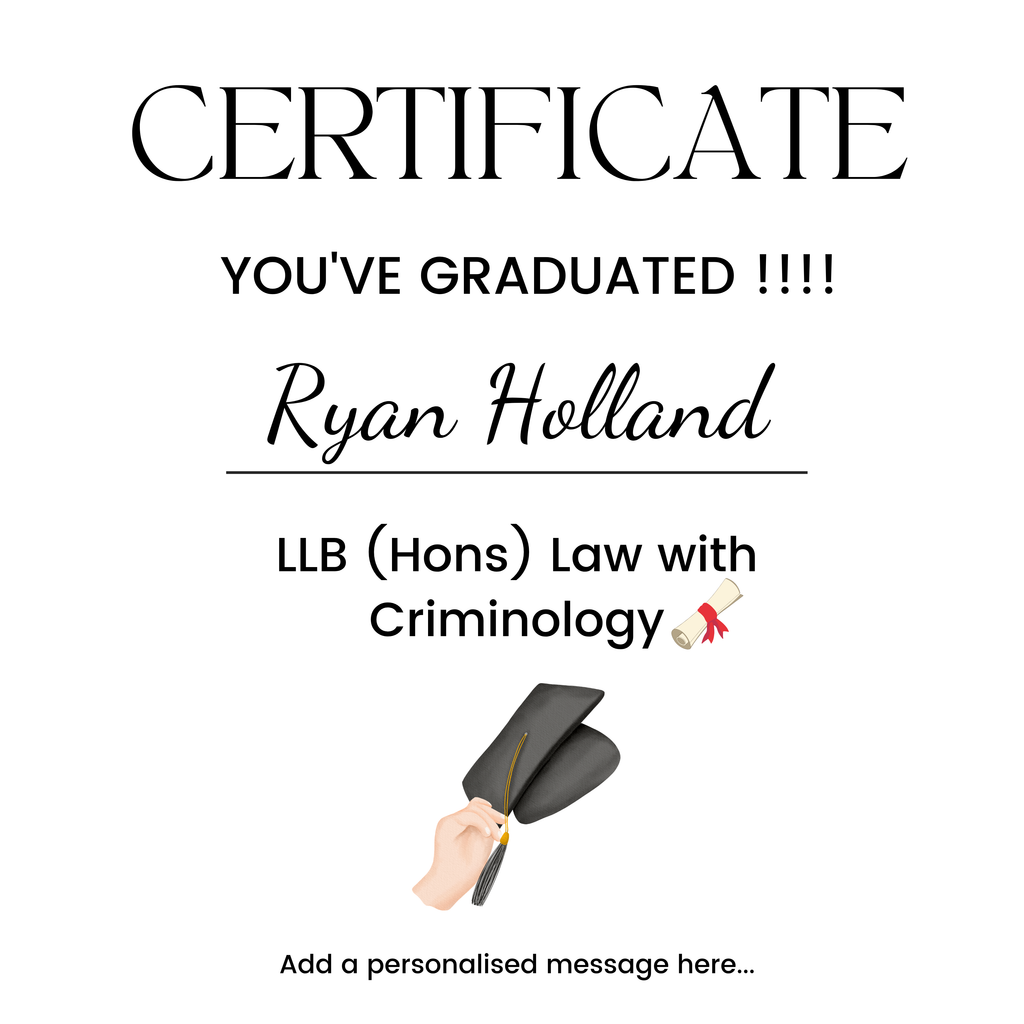 Graduation Certificate Mug – original flat artwork