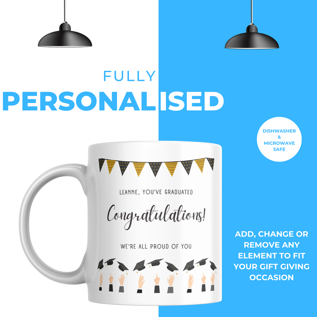 Graduation Congratulations Mug – personalisation information
