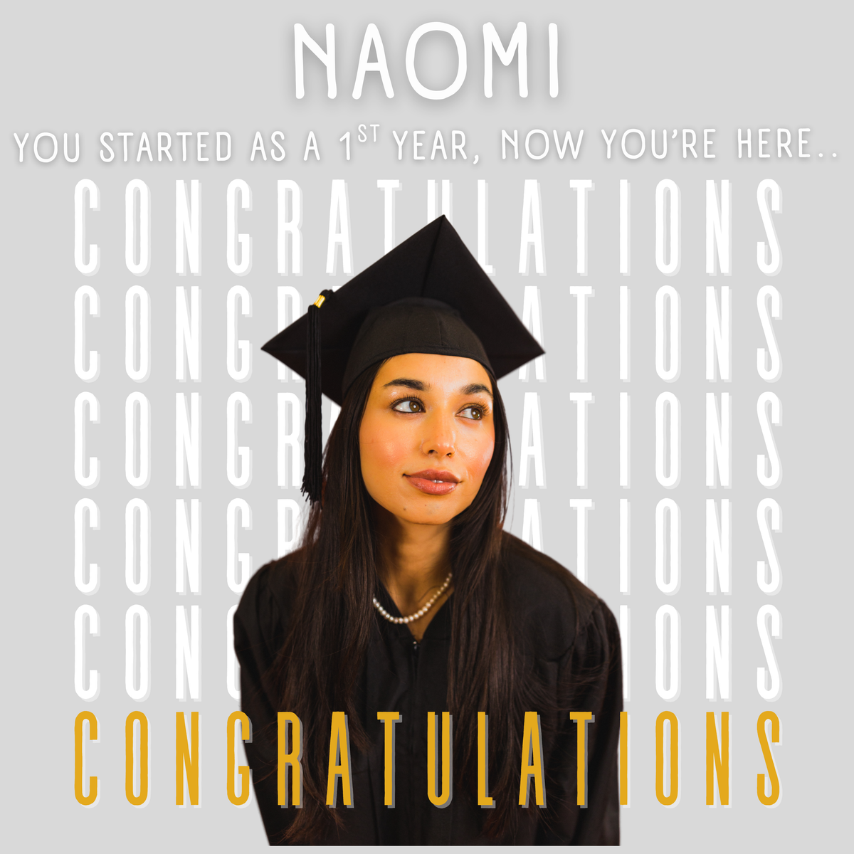 Graduation Photo Mug – original flat artwork