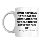 Grow Up Garden Centre Mug – front view