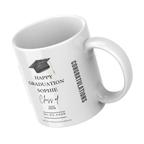 Happy Graduation Mug – angled view