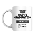 Happy Graduation Mug – front view