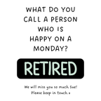 Happy on a Monday Retired Mug – original flat artwork