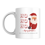 Ho Ho Ho Santa Christmas Mug – front view