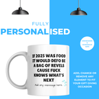 If 2025 Was Food Mug – personalisation information