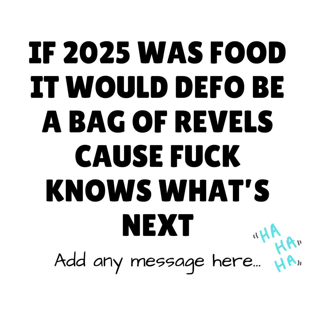 If 2025 Was Food Mug – original flat artwork