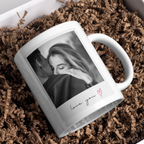 Love You Photo Mug – gift presentation with example photos