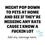 Missing Rats Pet Shop Mug – original flat artwork