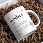 Mother Definition Mug – gift presentation on paper packing