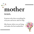 Mother Definition Mug – original flat artwork