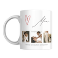 Mum Photo Collage Mug – front view