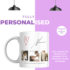 Nanna Photo Collage Mug – personalisation information