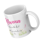 Nanna You’re the Best Mug – angled view