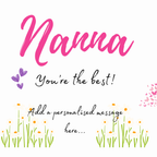 Nanna You’re the Best Mug – original flat artwork