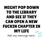 New Chapter Library Mug – original flat artwork
