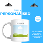 Photo and Message Mug – personalisation information